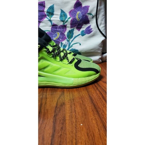 adidas D Rose 11 Signal Green Derrick Rose XI Basketball Shoes FU7405 Men Sz 8.5 main image 5